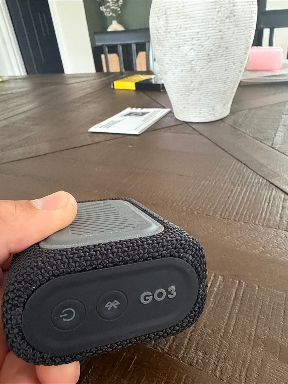 jbl go3 bluetooth speaker black works perfectly - Picture 3 of 4